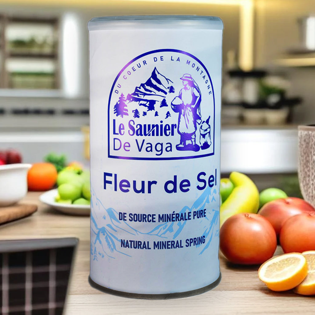 Sel de source d'eau minérale de Fleur de Sel - Bienfaits santé et beauté