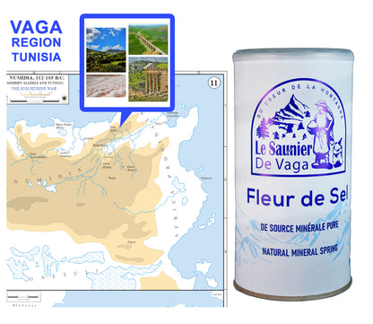 Fleur de Sel Mineral Water Sourced Salt - Health & Beauty Benefits